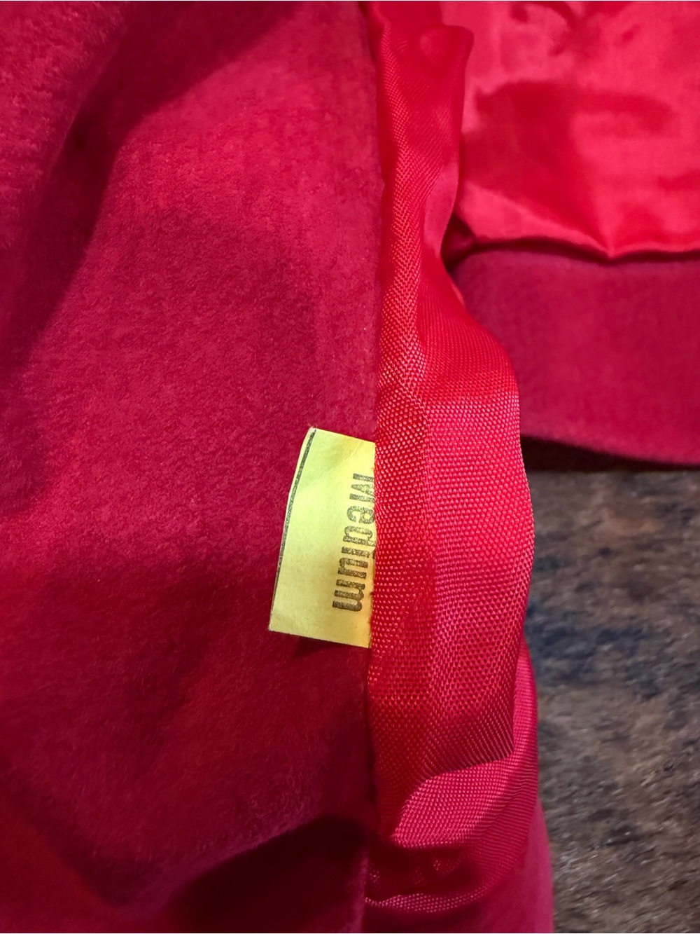 Rare Vintage Excellent Stylists NYC Fringe Red Suede Jacket Western  Boho-Size M - Picture 7 of 14
